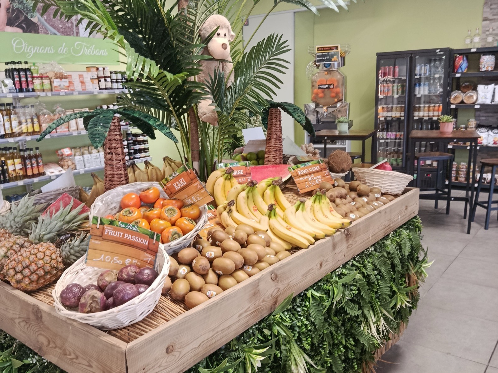 L’intérieur du magasin d’Orleix après rénovation
