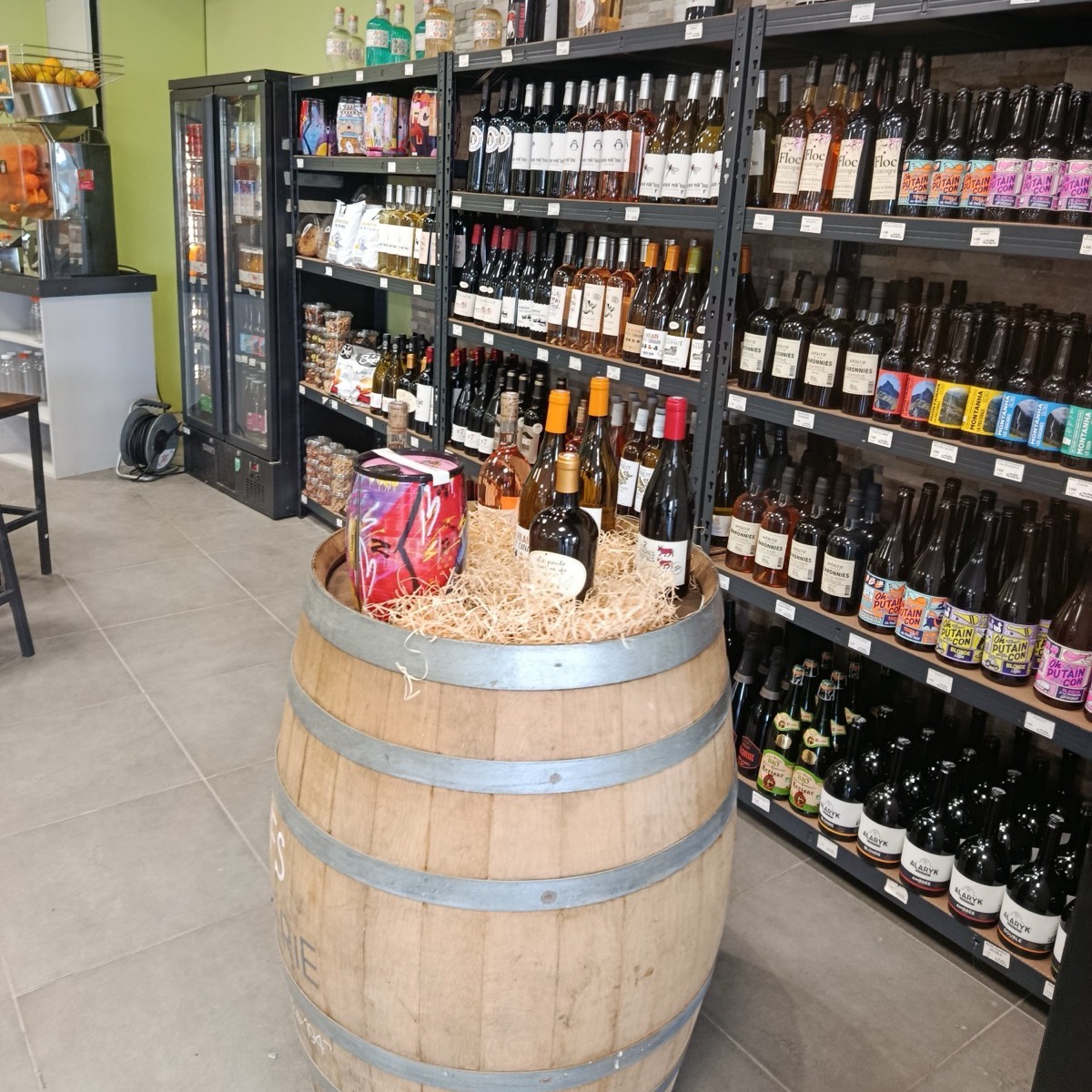 La cave à vin des Halles d’Orleix